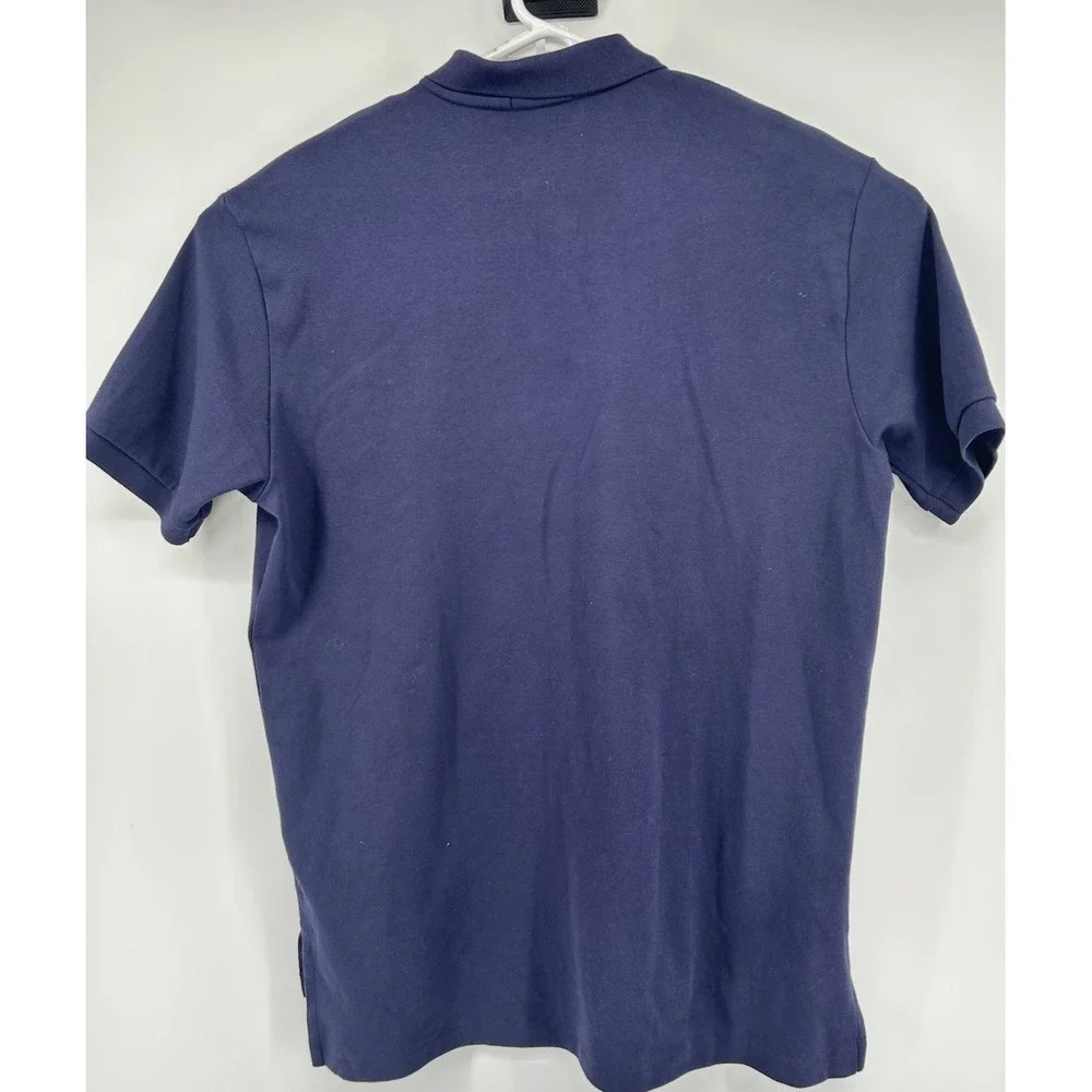 Polo Ralph Lauren Short Sleeve Polo Shirt Navy Blue Men's Size Large
